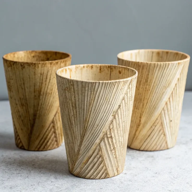 Palm Leaf Drinking Cups